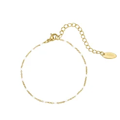 Femme Luzaka Bracelets<Bracelet goutte d'eau blanc acier doré or