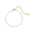 Femme Luzaka Bracelets<Bracelet goutte d'eau bleu acier doré or