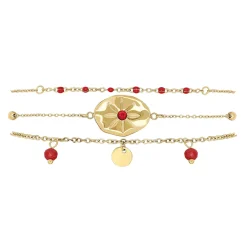 Femme Luzaka Bracelets<Bracelet Hestia acier doré or