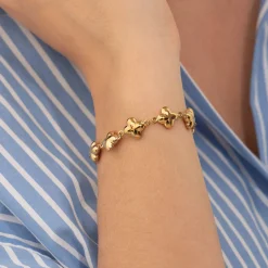 Femme Luzaka Bracelets<Bracelet Isadora acier doré or