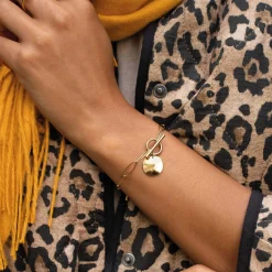 Femme Luzaka Bracelets<Bracelet Izzy acier doré or