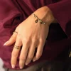 Femme Luzaka Bracelets<Bracelet Kira pierres  Pin Africain acier doré or