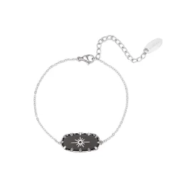 Femme Luzaka Bracelets<Bracelet Lisa Obsidienne noire