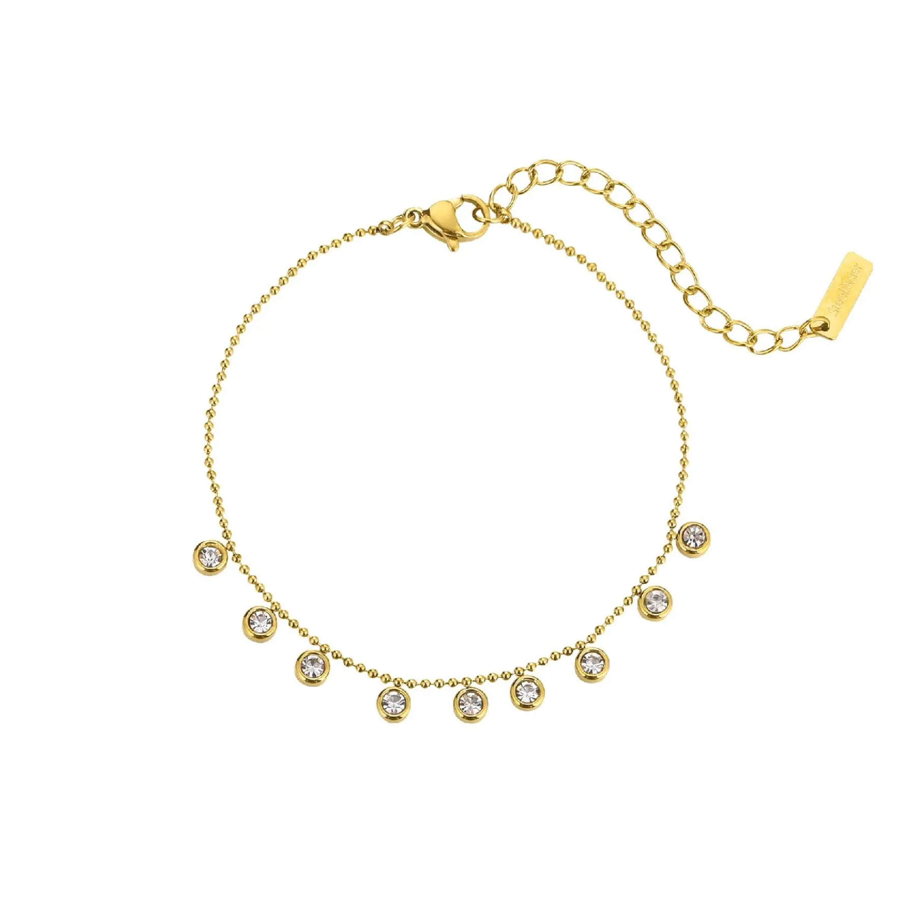 Femme Luzaka Bracelets<Bracelet Lénie acier doré or