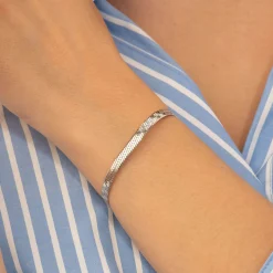 Femme Luzaka Bracelets<Bracelet maille plate acier