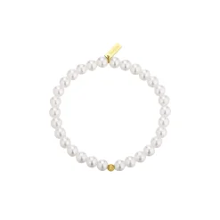 Femme Luzaka Bracelets<Bracelet Manava verre acier doré or