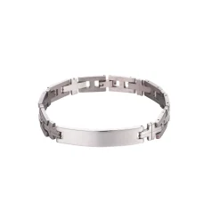 Homme Luzaka Bracelets<Bracelet Moon acier