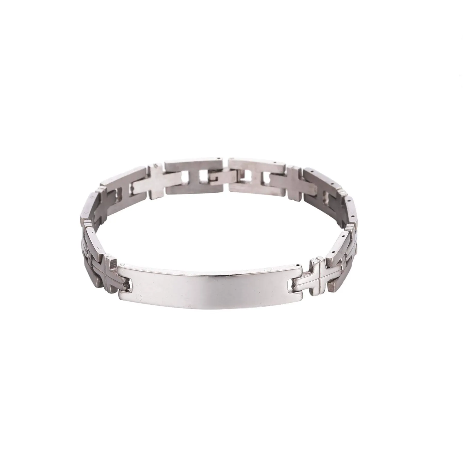 Homme Luzaka Bracelets<Bracelet Moon acier