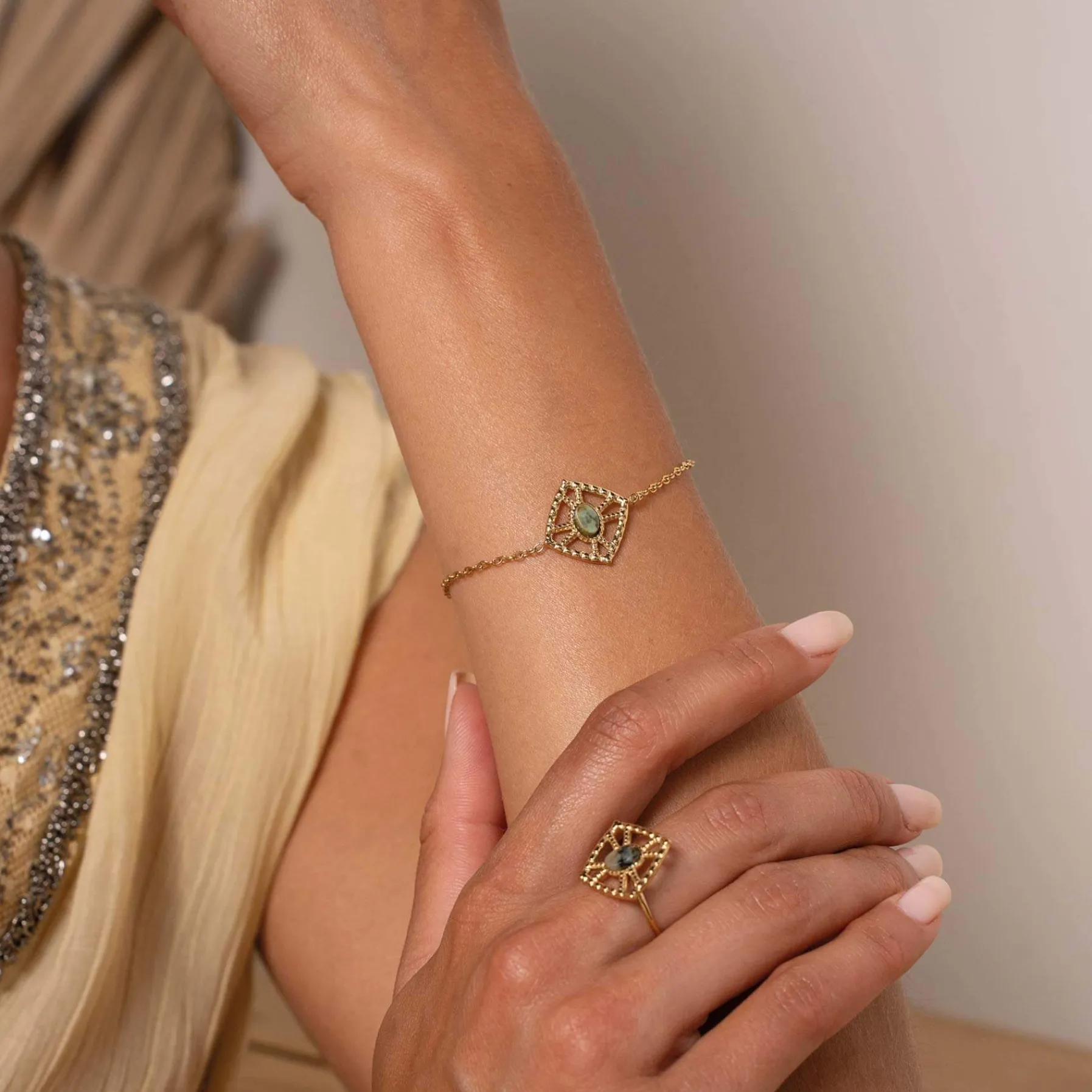 Femme Luzaka Bracelets<Bracelet Nadia Pin Africain