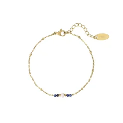 Femme Luzaka Bracelets<Bracelet Nata pierres et nacre acier doré or