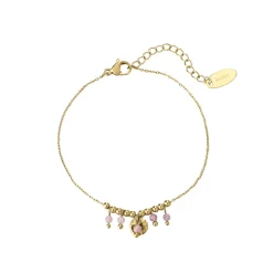 Femme Luzaka Bracelets<Bracelet Olia acier doré or et pierres