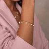 Femme Luzaka Bracelets<Bracelet Olivia acier doré or et nacre