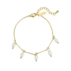 Femme Luzaka Bracelets<Bracelet Olivia acier doré or et nacre