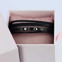 Homme Luzaka Bracelets<Bracelet Paul acier noir