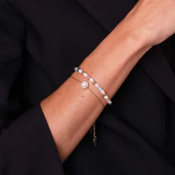 Femme Luzaka Bracelets<Bracelet Perle Nacre dorér or