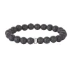 Femme Luzaka Bracelets|Bracelets<Bracelet Pierres de lave 8mn