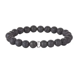 Femme Luzaka Bracelets|Bracelets<Bracelet Pierres de lave 8mn