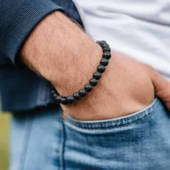 Femme Luzaka Bracelets|Bracelets<Bracelet Pierres de lave 8mn