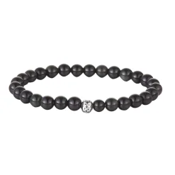 Femme Luzaka Bracelets<Bracelet Pierres Obsidienne 6mn