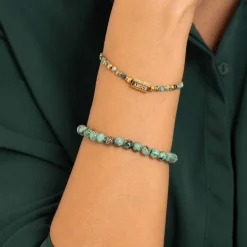 Femme Luzaka Bracelets<Bracelet pierres Pin Africain 6mn