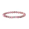 Femme Luzaka Bracelets<Bracelet Pierres Rhodonite rose 6mn