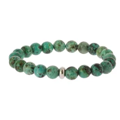 Femme Luzaka Bracelets|Bracelets<Bracelet Pierres Turquoise africain 8mn