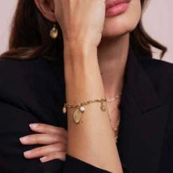 Femme Luzaka Bracelets<Bracelet Poème acier doré or