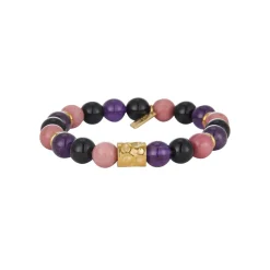 Femme Luzaka Bracelets<Bracelet Pépite rose pierres naturelles