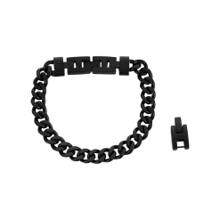 Homme Luzaka Bracelets<Bracelet Raphael acier noir