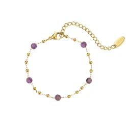 Femme Luzaka Bracelets<Bracelet Rosaire pierres Améthyste