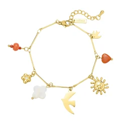 Femme Luzaka Bracelets<Bracelet Samoa acier doré or