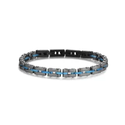 Homme Luzaka Bracelets<Bracelet Seville acier bleu