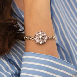 Luzaka Bijoux Snap<Bracelet Snap chaine
