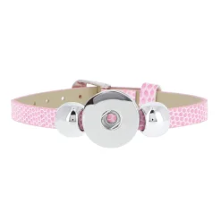 Luzaka Bijoux Snap<Bracelet Snap Léa rose