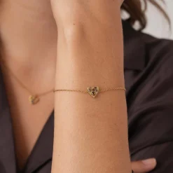 Femme Luzaka Bracelets<Bracelet Tenerife acier doré or strass