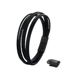 Homme Luzaka Bracelets<Bracelet Timéo acier