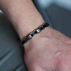 Homme Luzaka Bracelets<Bracelet Tommy acier carbone