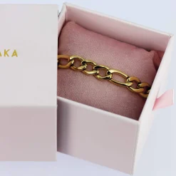 Homme Luzaka Bracelets<Bracelet Victor acier doré or