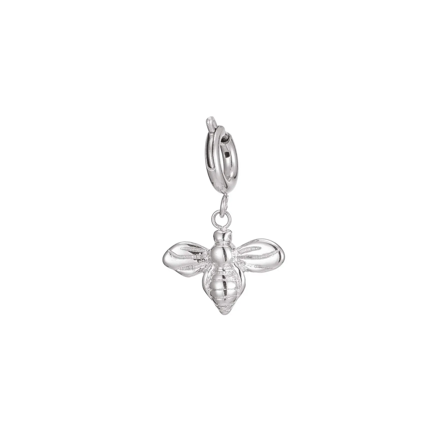 Luzaka Luzacharms<Charm Abeille acier