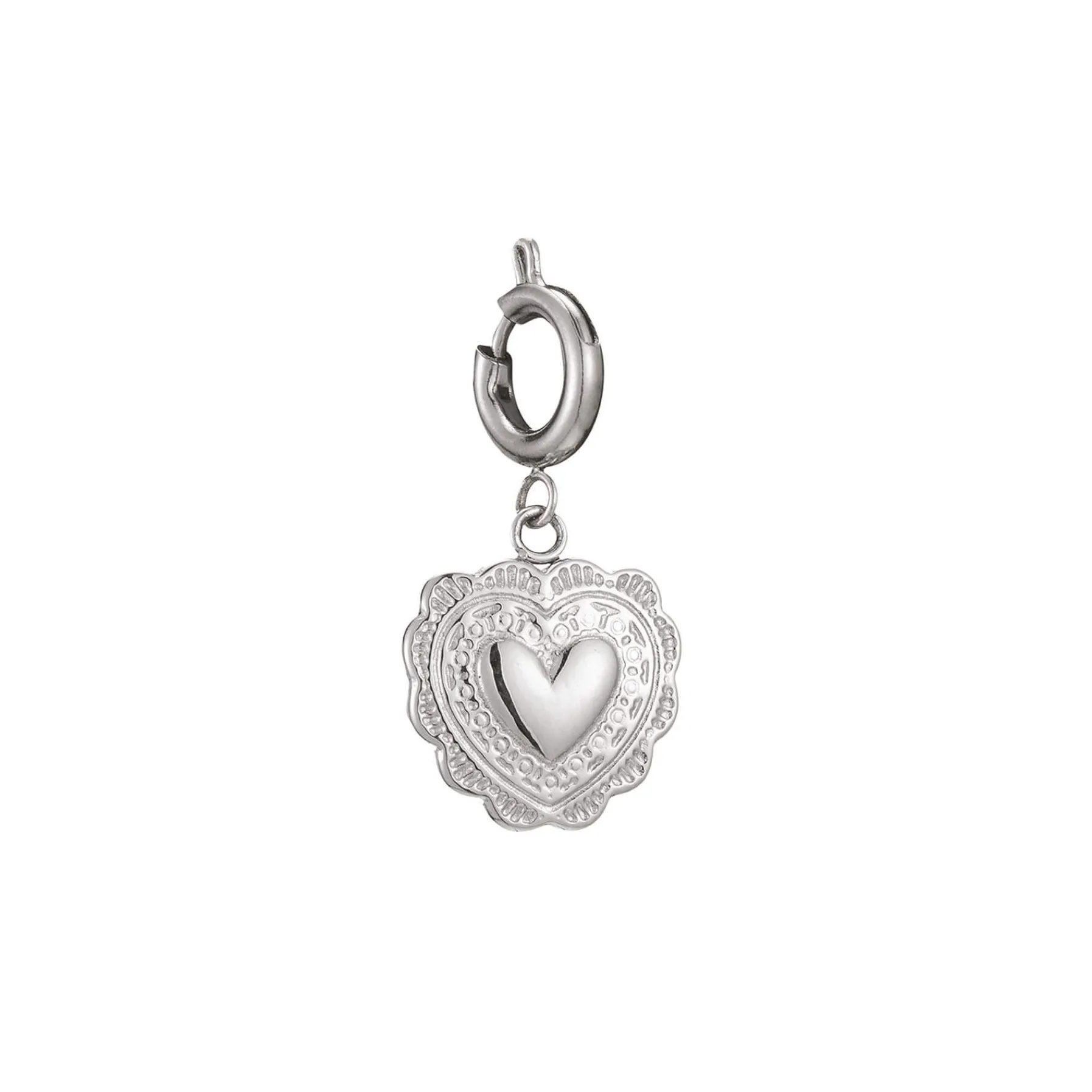 Luzaka Luzacharms<Charm acier coeur 2