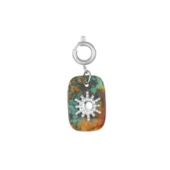 Luzaka Luzacharms<Charm acier Pin Africain