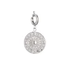 Luzaka Luzacharms<Charm acier rose des vents
