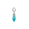 Luzaka Luzacharms<Charm acier Turquoise