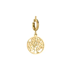 Luzaka Luzacharms<Charm Arbre de vie acier doré or