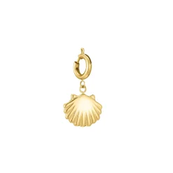 Luzaka Luzacharms<Charm Coquillage acier doré or