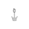 Luzaka Luzacharms<Charm Couronne acier