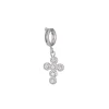 Luzaka Luzacharms<Charm Croix acier
