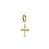 Luzaka Luzacharms<Charm Croix acier doré or