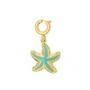 Luzaka Luzacharms<Charm Etoile de mer acier doré or