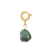 Luzaka Luzacharms<Charm Pin Africain acier doré or